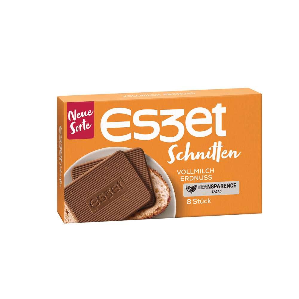 Chocolate slices, whole milk peanut