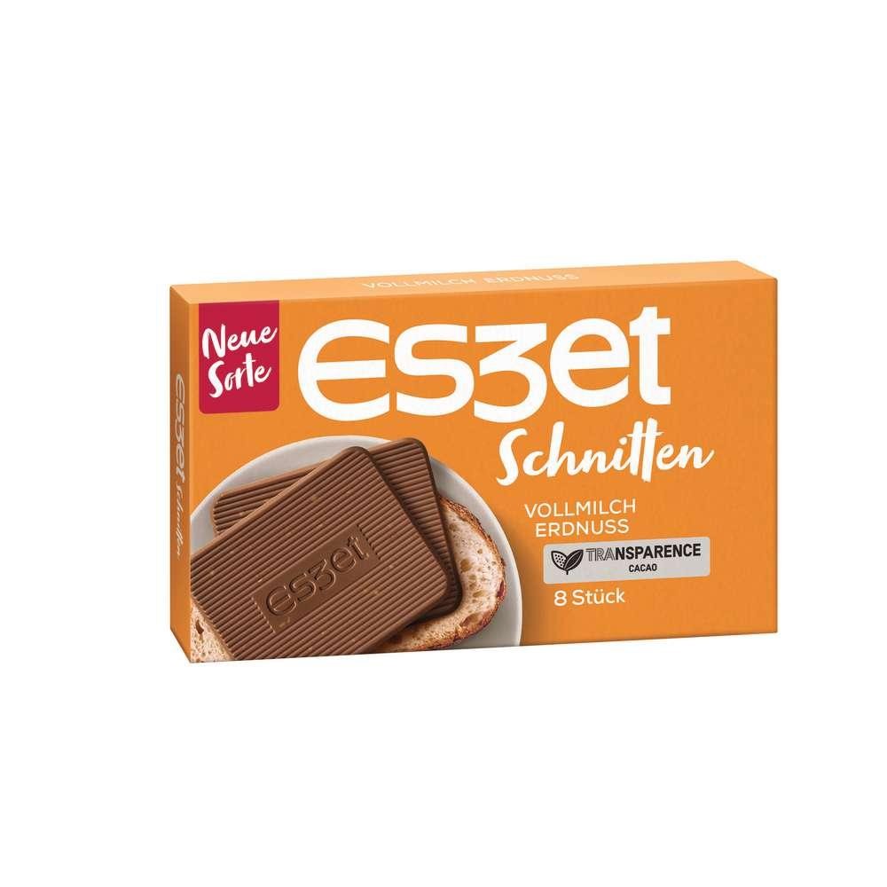 Chocolate slices, whole milk peanut