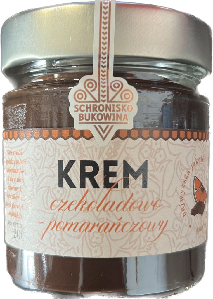 Schokoladen-Orangen-Creme 200g - Schronisko Bukowina