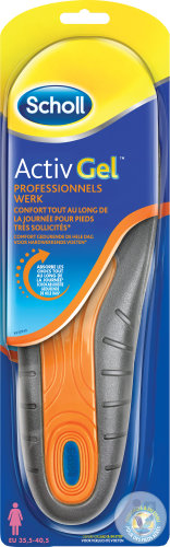 Scholl Activ Gel Insoles for Stressed Feet Women Pack of 2