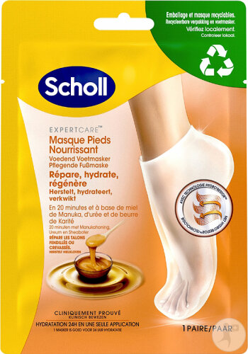 Scholl Expert Care Manuka Honey Foot Mask 1 pair