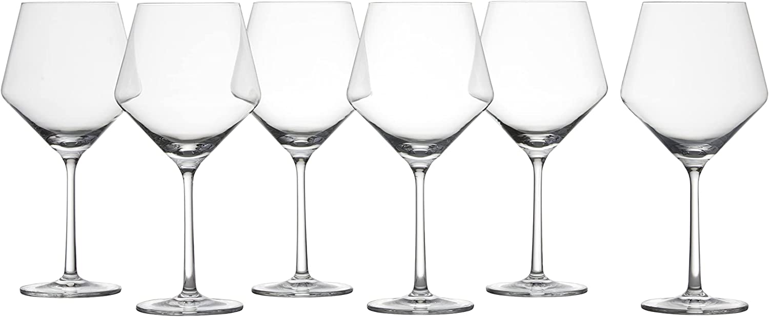 Schott Zwiesel 112420 Red Wine Glass Clear 6 Glasses, 37.4 x 25.3 x 24.5 cm