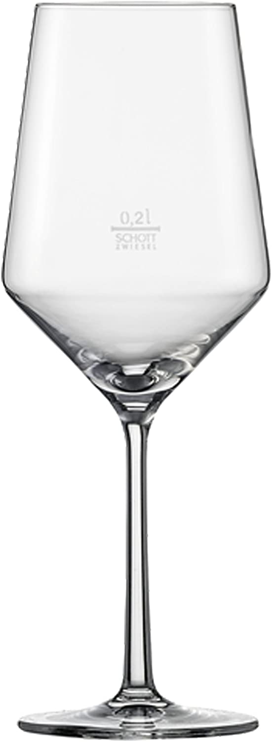 Schott Zwiesel Pure Cabernet Glass, Transparent, 9.2 cm, 6