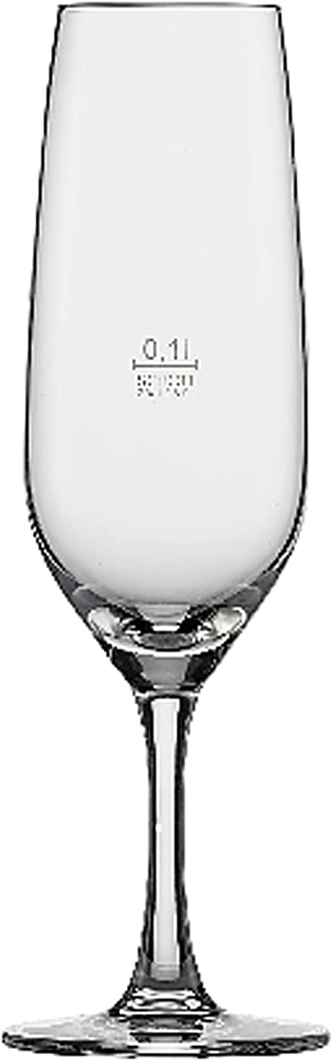 Schott Zwiesel CONGRESSO Champagne Glass, Crystal Glass, Transparent, 66 mm, 6