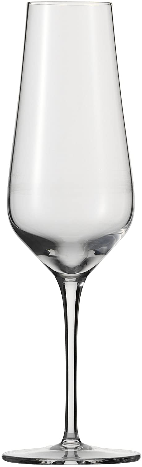 Schott Zwiesel Fine Champagne Glass Set, Crystal, Colourless, 7.2 cm, 6 Units