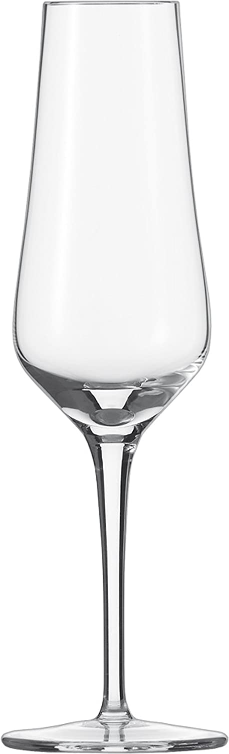 Schott Zwiesel 113854 Champagne Flute Glass, Clear, 6 Units
