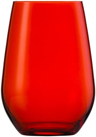 Schott Zwiesel 118217 Long Drink Glass, Glass, Red, 6 Units