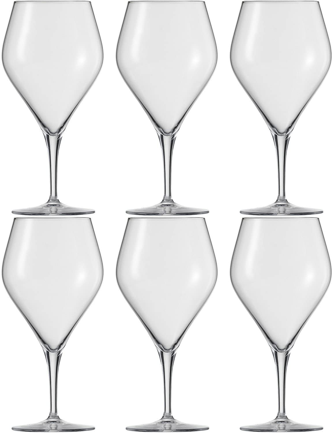 Schott Zwiesel 118605 Water Goblet \'Finesse\' 32 – Clear Glass, 13-1/2 oz, (Pack of 6)