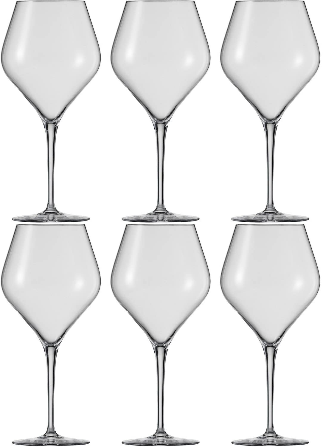 Schott Zwiesel 118609 Bordeaux Wine Glass, 660ml \'Finesse\' 140, Clear (Pack of 6)