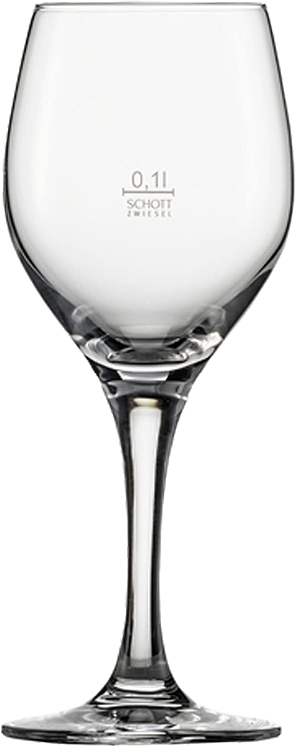 Schott Zwiesel MONDIAL Wine Glass, Crystal Glass, Transparent, 75 mm, 6