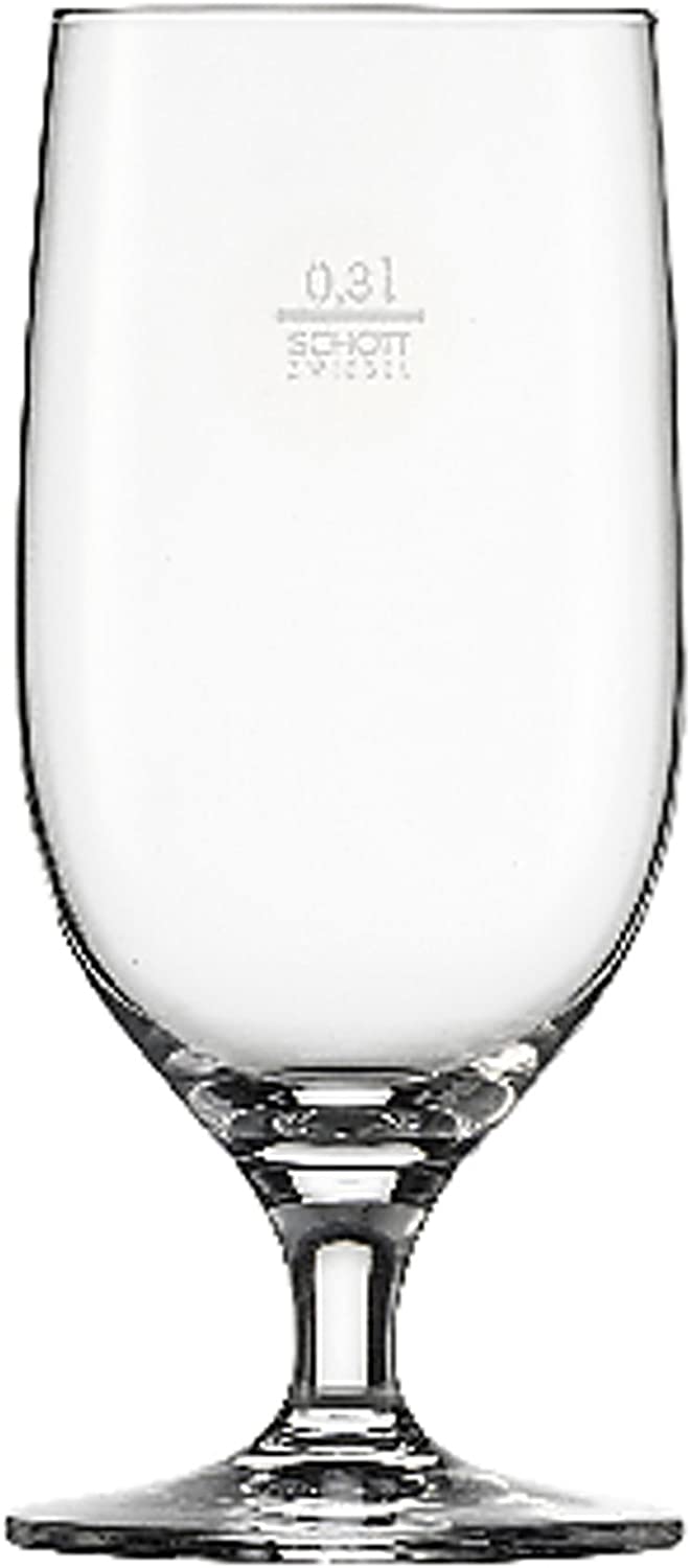 Schott Zwiesel 158686 Beer Glass, Glass, Clear, 6 Units