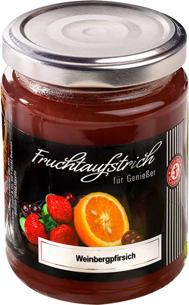 Schrader Fruchtaufstrich Weinbergpfirsich
