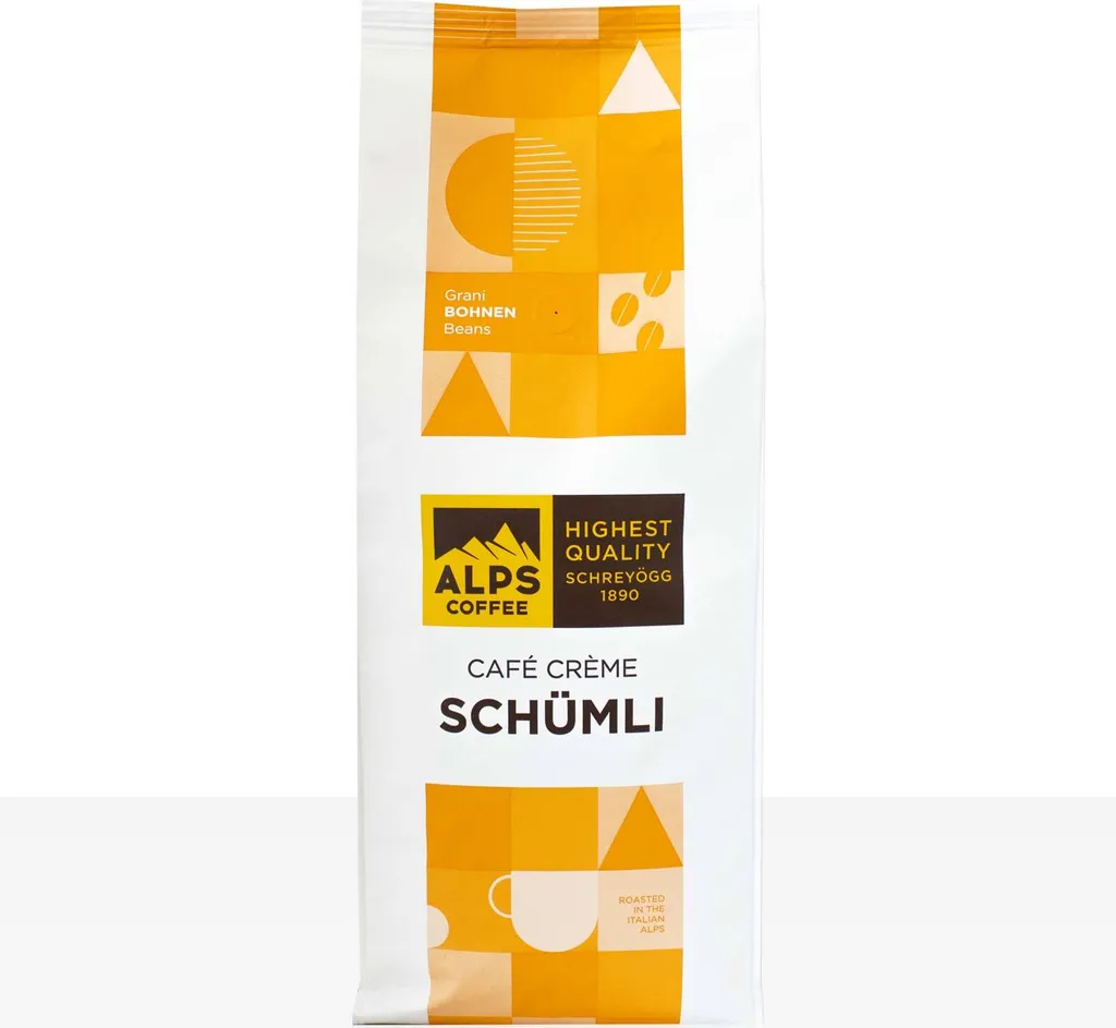 Schreyögg Alps Coffee Cafe Creme Schümli Espresso 1kg coffee beans