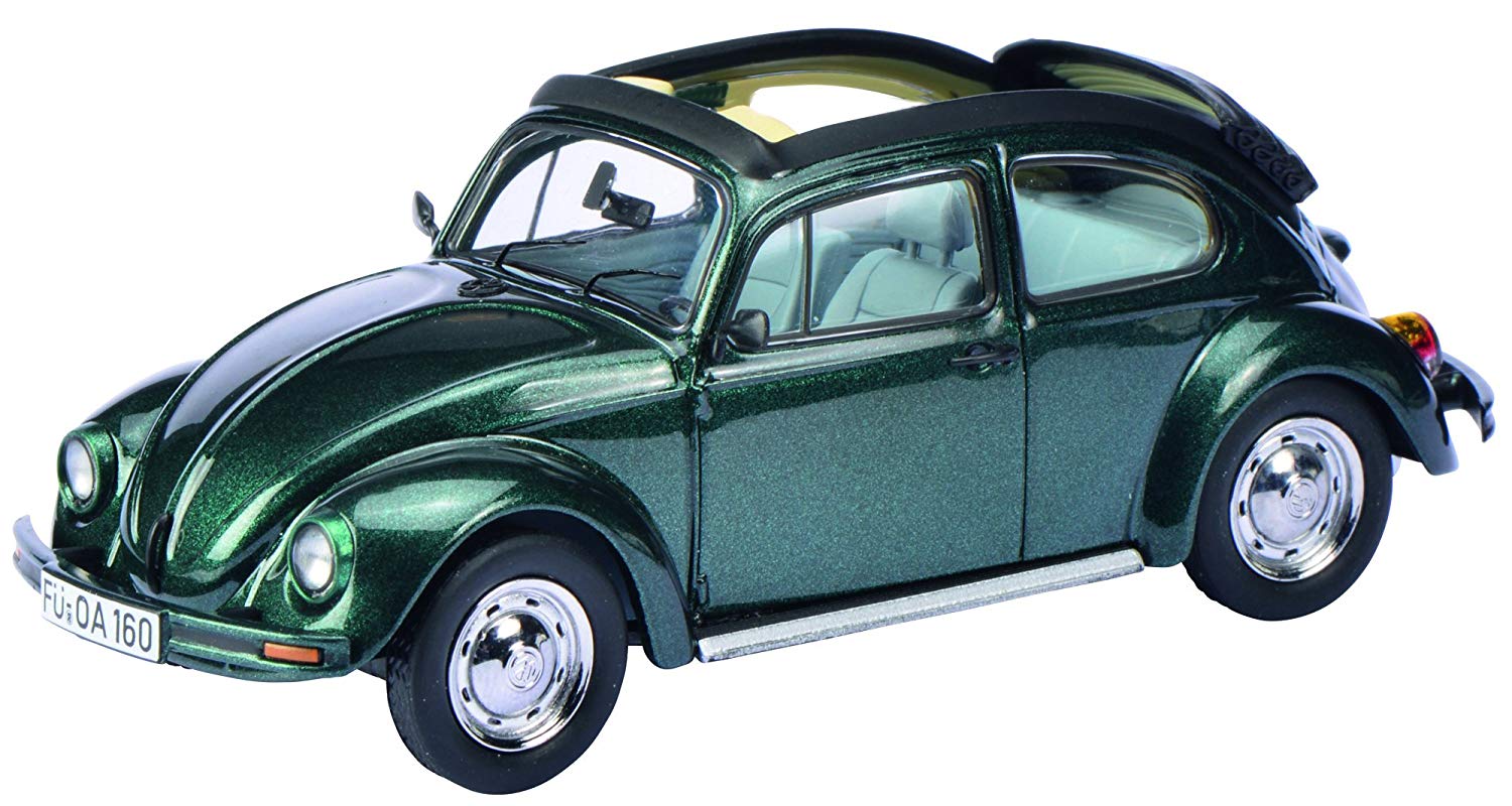 Schuco Vw Beetle 450387800 Open Air 1: 43 Scale – Green