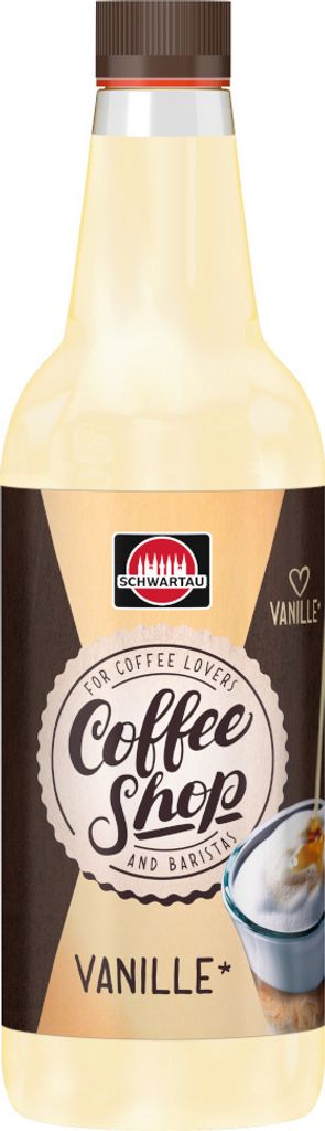 Schwartau Coffee Shop Vanille Kaffeesirup, 650ml