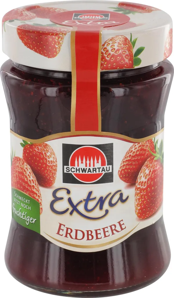 Schwartau Extra Erdbeere Frühstück Fruchtaufstrich vegan 340g