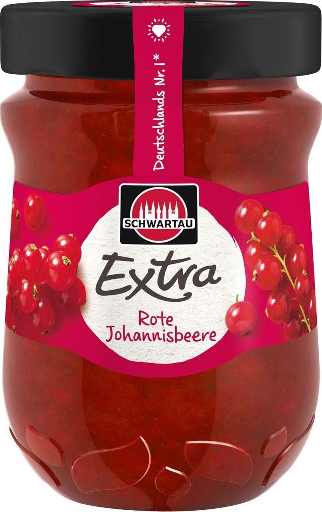 Schwartau Extra Rote Johannisbeere, 340g