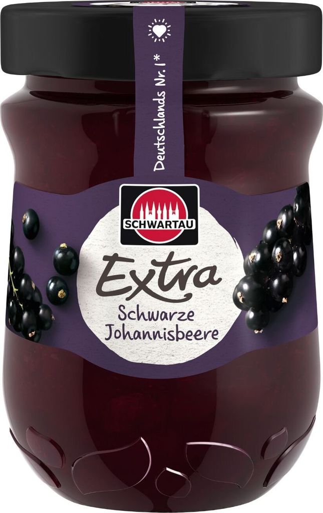 Schwartau Extra Schwarze Johannisbeere, 340g