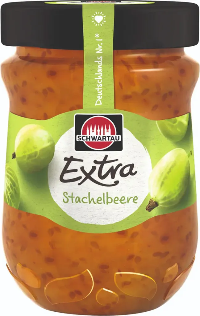 Schwartau Extra Stachelbeere Frühstück Fruchtaufstrich vegan 340g