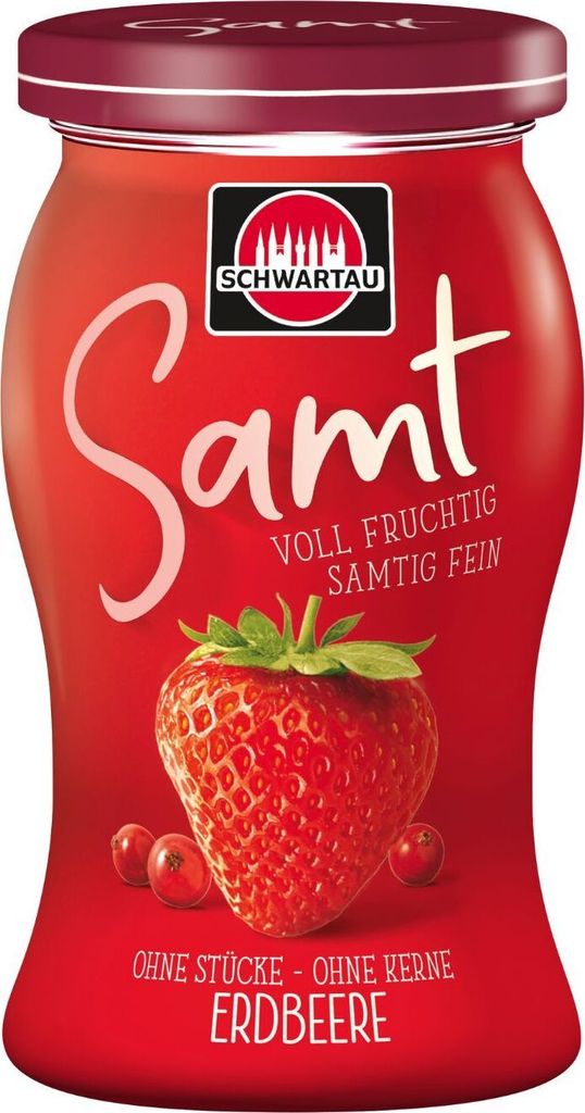 Schwartau Samt Erdbeere, 270g