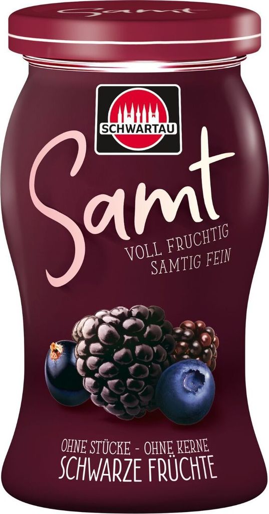 Schwartau Samt Schwarze Früchte, 270g