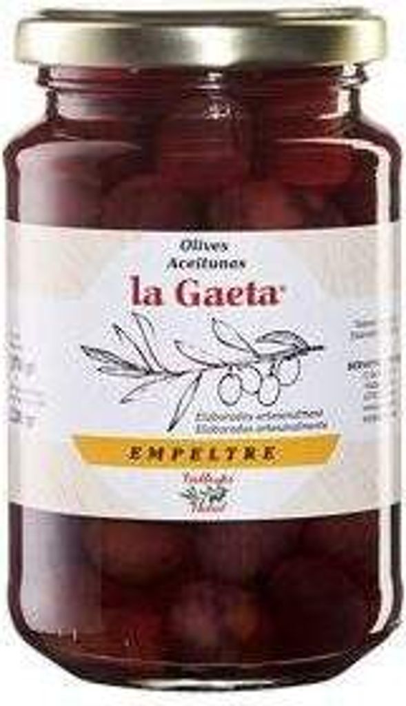 Black Empeltre olives from Catalonia and Bajo Aragón, 200g