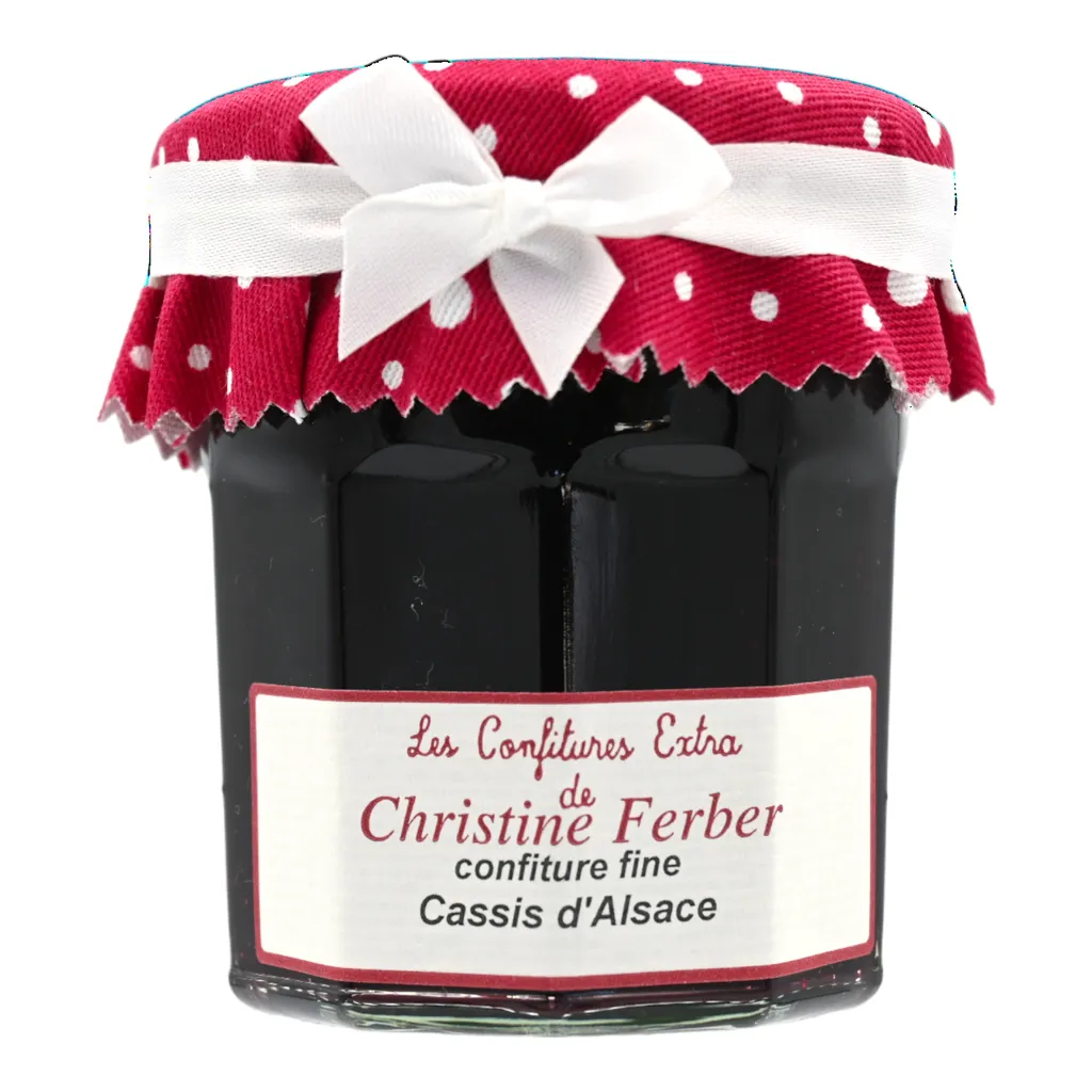 Schwarze Johannisbeeren, Confiture fine, Cassis dAlsace, Christine Ferber