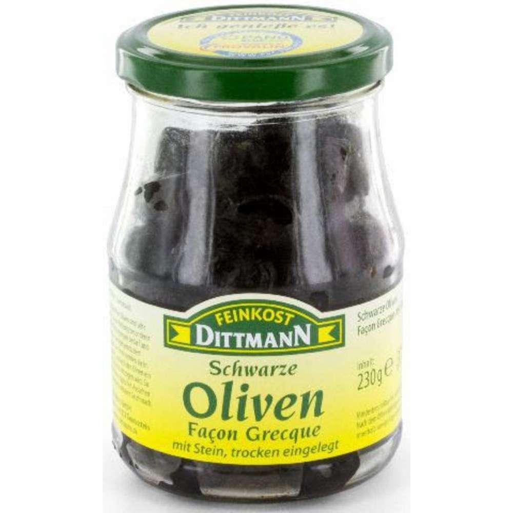 Black olives, pickled