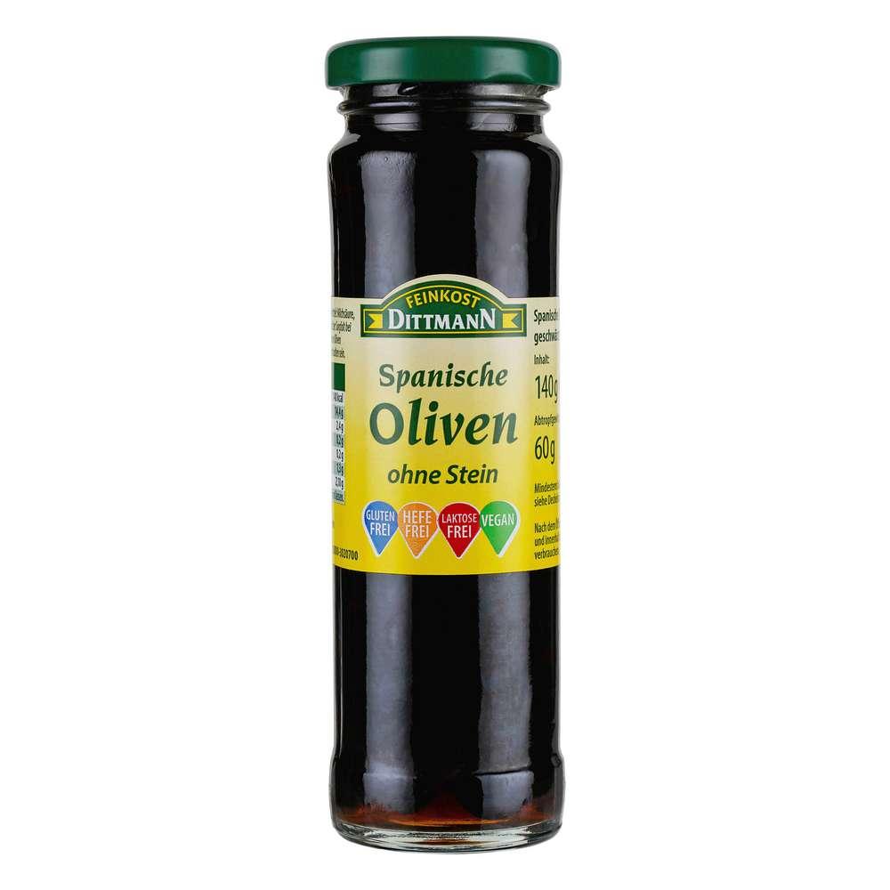Black olives without stones