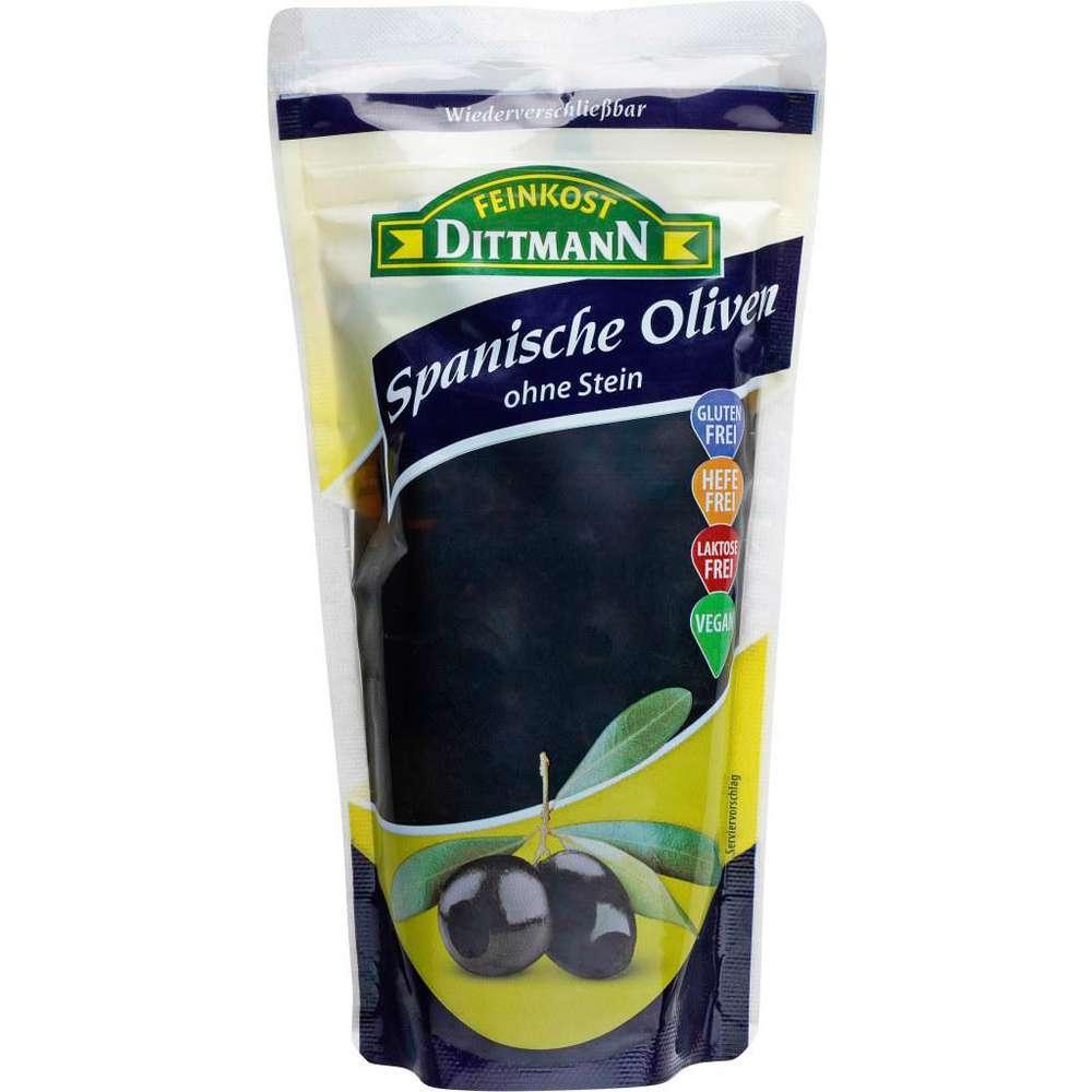 Black olives without stones