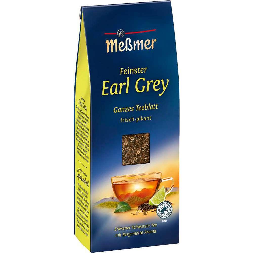 Black tea finest Earl Grey, loose