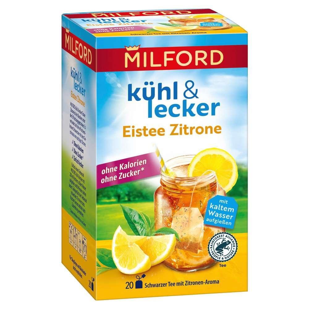 Black tea cool & delicious, iced tea lemon