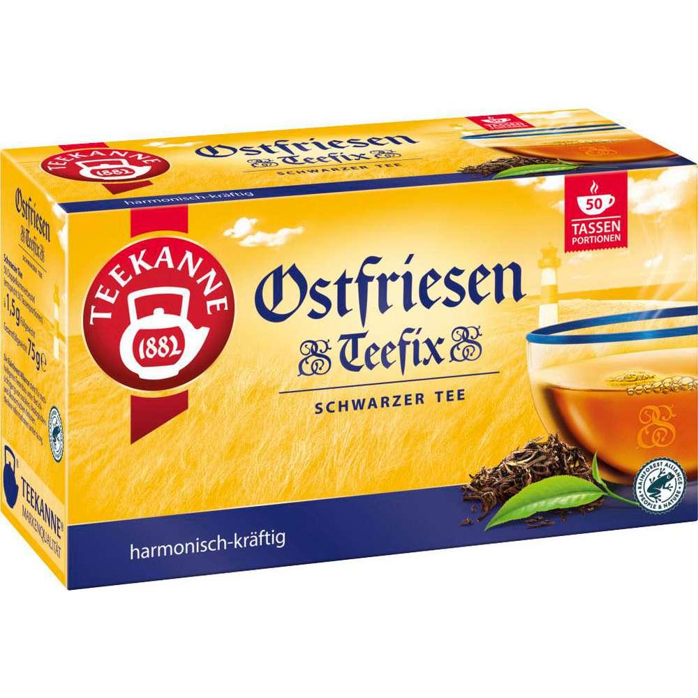 Black tea Ostfriesen TeeFix, harmonious and strong