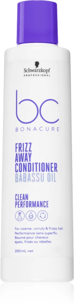 Schwarzkopf Professional BC Bonacure Frizz Away Conditioner Conditioner for unyielding and damaged hair