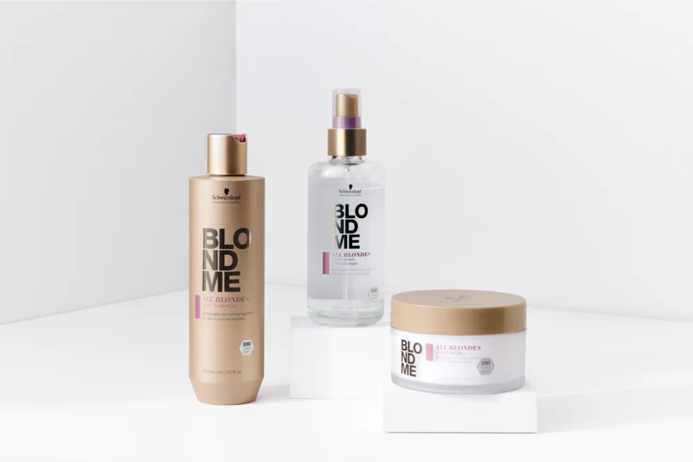 Schwarzkopf Professional Blondme All Blondes Light Shampoo with nourishing effect for fine to normal hair