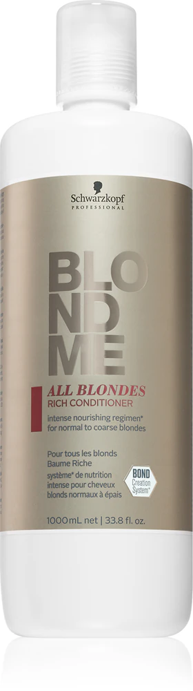 Schwarzkopf Professional Blondme All Blondes Rich the nourishing conditioner for coarse hair