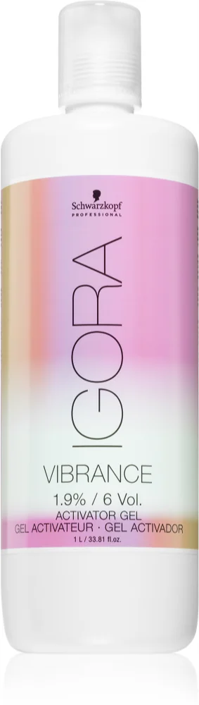 Schwarzkopf Professional IGORA Vibrance developer lotion with gel texture