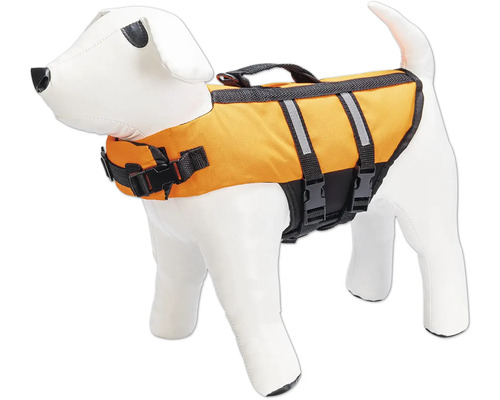 Life jacket Karlie Aqua-Top M orange Length approx. 35 cm, neck circumference approx. 46 - 55 cm, chest circumference approx. 68 - 74 cm