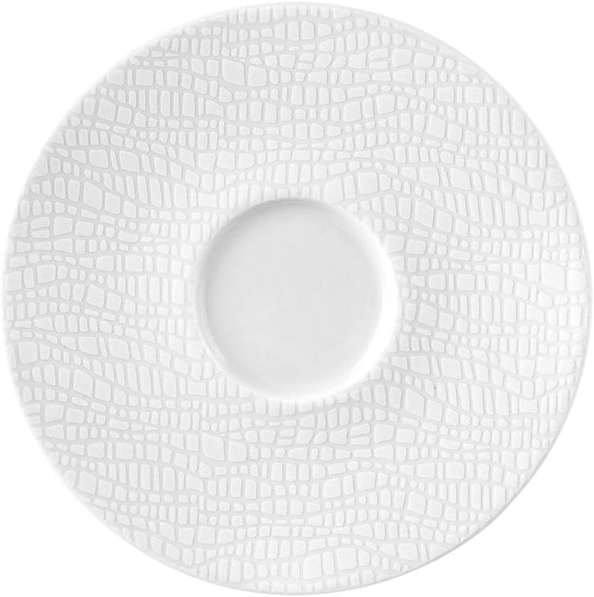 Seltmann Weiden Fashion Luxury Combination Saucer Hard Porcelain White