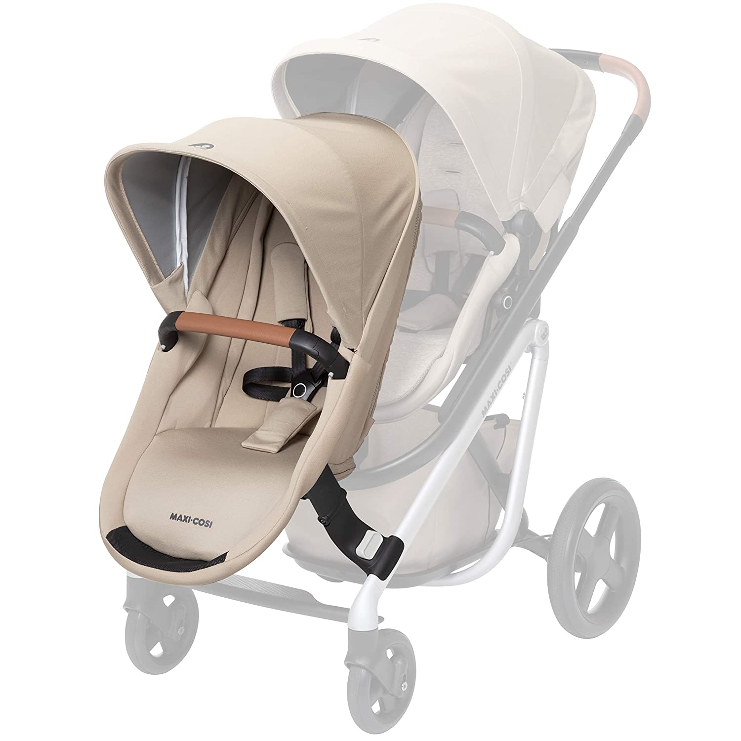 Maxi-Cosi Nomad Sand Purple Modular Duo Seat Set with Car Seat and Pram Adapters One Size