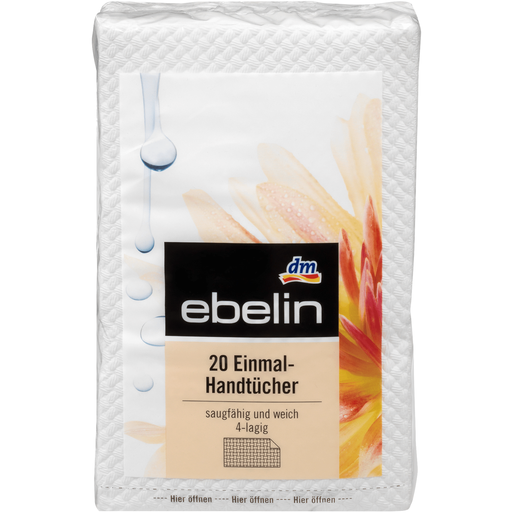 ebelin Once-Towels, 20 St