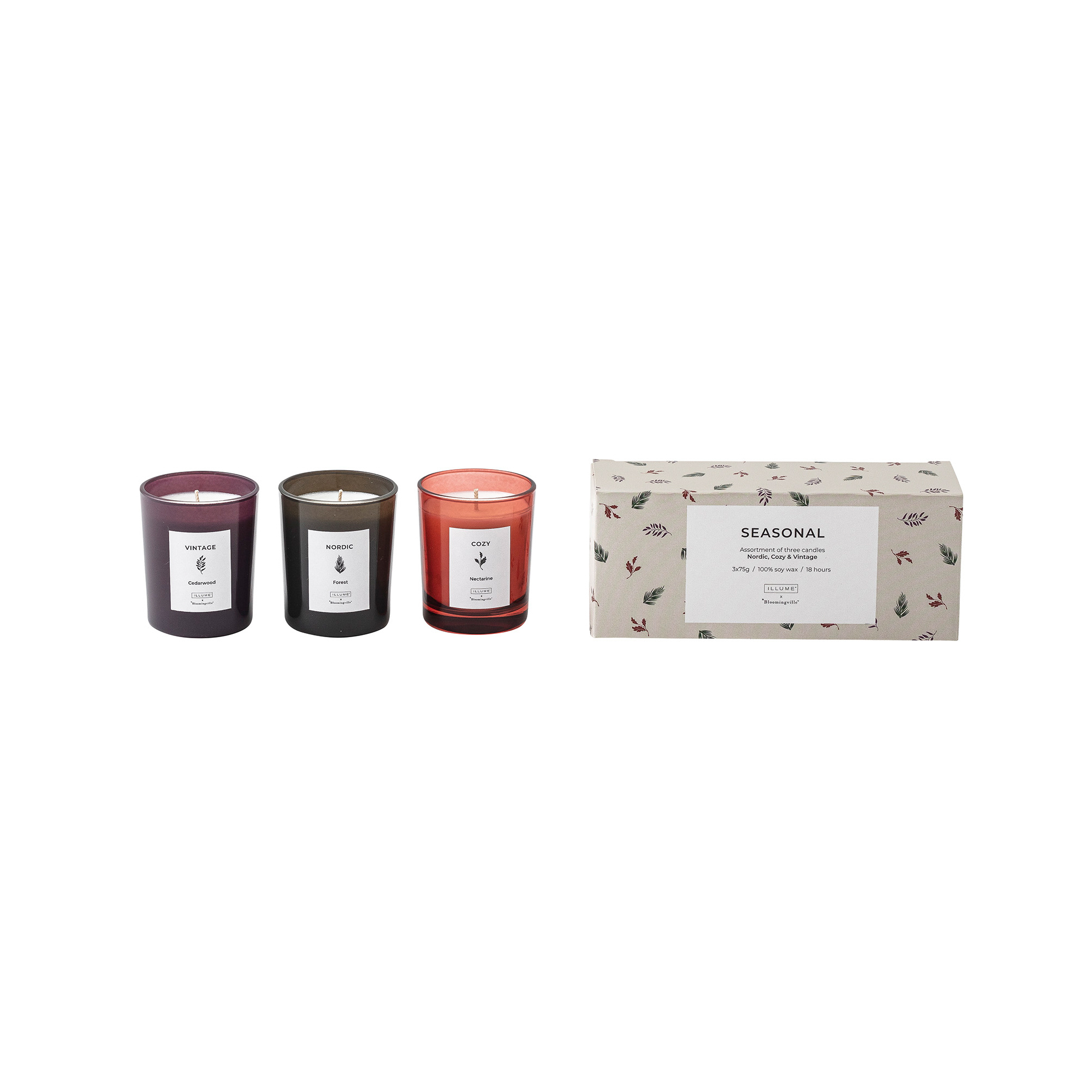 Seasonal Scented Candle 3-Pack