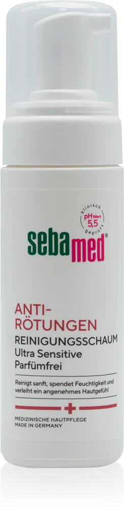 Sebamed Anti-Redness gentle cleansing foam for sensitive and reddened skin