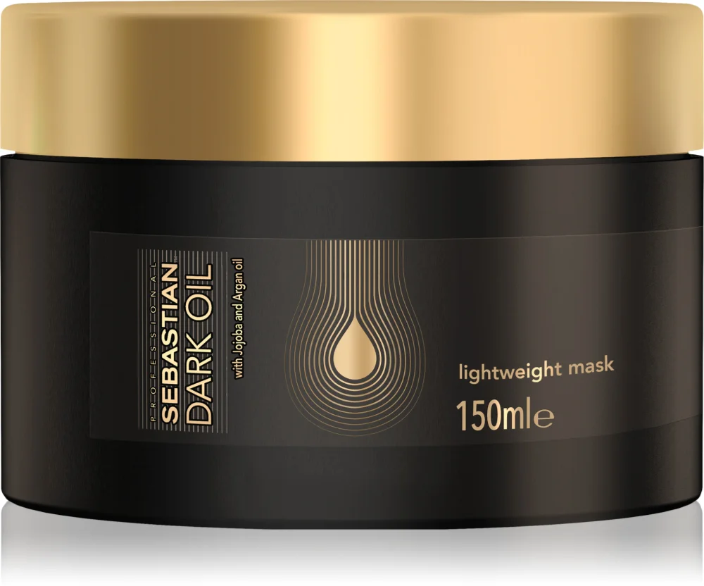 Sebastian Professional Dark Oil Mask with nourishing effect for shiny and supple hair