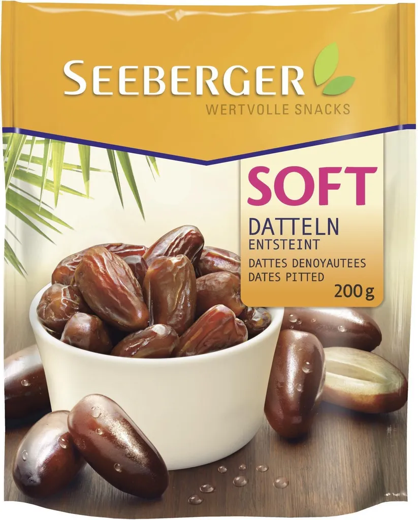 Seeberger pitted soft dates (200 g)