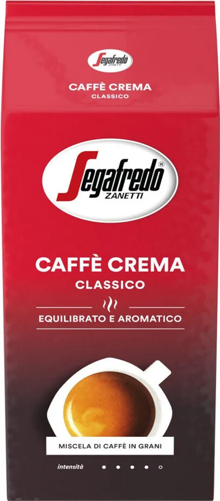 Segafredo Caffe Crema Classico, 1000 g, whole bean