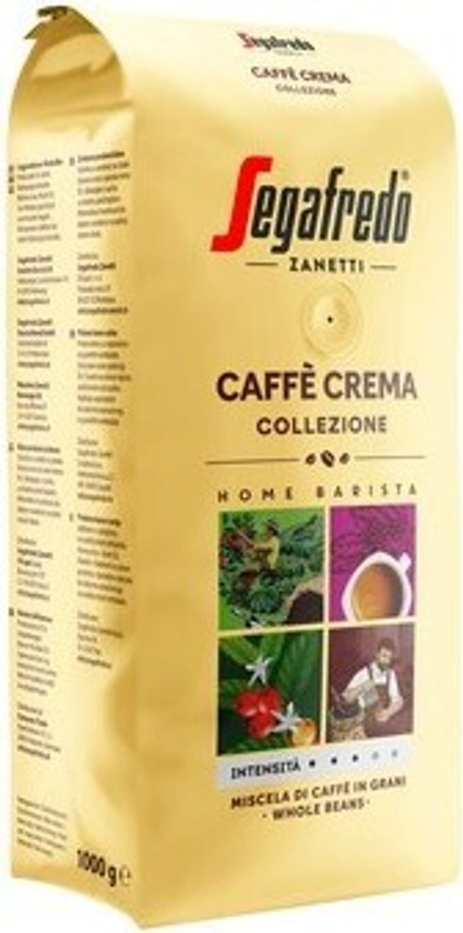 Segafredo Caffe Crema Collezione 1kg coffee beans