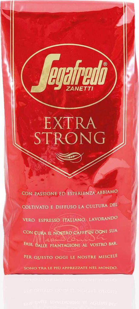 Segafredo Extra Strong Espresso - 1kg coffee beans