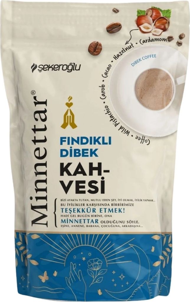 Şekeroğlu Minnettar Haselnuss Dibek Kaffee 165 gr