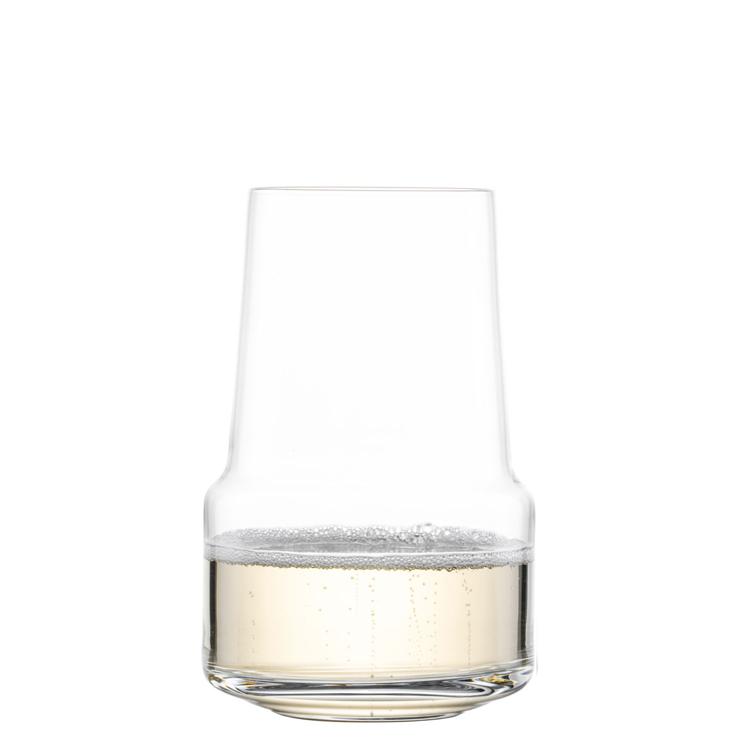 Champagne tumbler with MP and filling line 0.1 liter, contents: 412 ml, H: 124 mm, D: 80 mm